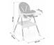 Стульчик для кормления MANI 3-в-1 Ricokids Черное 700900 700900 фото 4