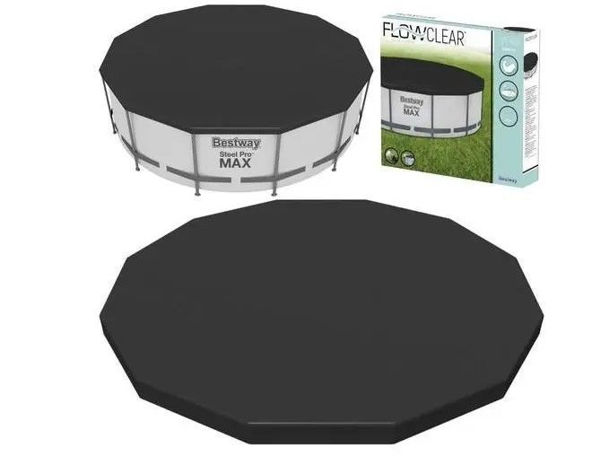 Накриття на каркасний басейн 366 см BESTWAY 58037 58037 фото