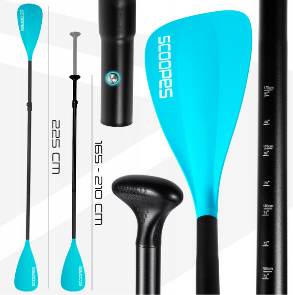 Надувна SUP дошка 350 см VELO 2в1 Scoopes (SUP + каяк) з сидінням, веслом, насосом. SUP Scoopes Velo 350 фото