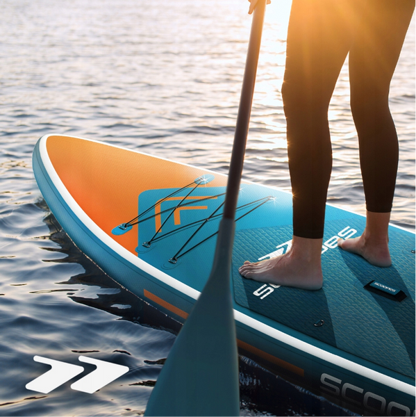 Надувна SUP дошка 350 см VELO 2в1 Scoopes (SUP + каяк) з сидінням, веслом, насосом. SUP Scoopes Velo 350 фото