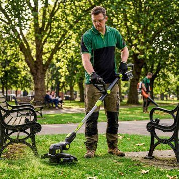 Бездротовий електричний тример для трави Toolme TM370 TM370 фото