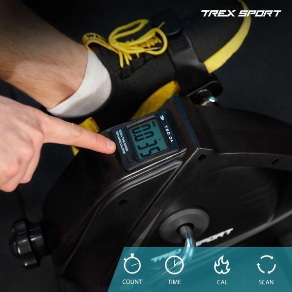 Міні-велотренажер для рук і ніг 2 в 1 Trex Sport TX-120BB фото