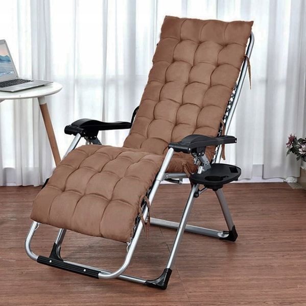 Подушка для садового шезлонга 155x50см коричневая AG690I AG690I фото