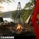 Садовый гриль-тренога 167x58см Kaminer 27515 фото 3