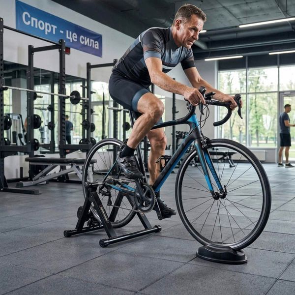Магнітний велотренажер Go Active Rollentrainer 120кг ACTIVE фото