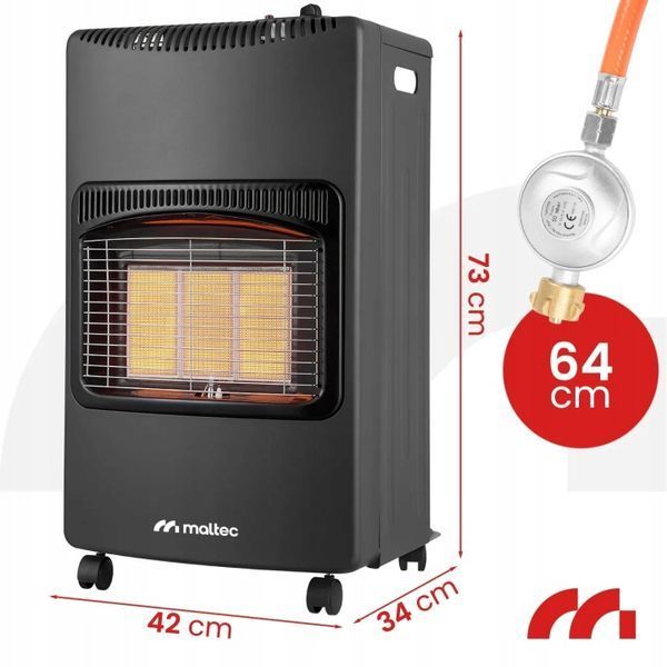 Газовий обігрівач Maltec 4200 Вт 5000 фото