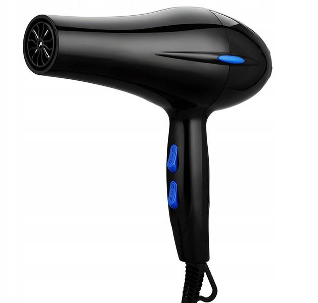 Фен для волосся 800 Вт чорний HAIRDRYER HAIRDRYER фото