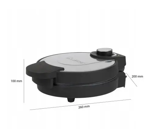 Вафельниця Clatronic чорна/неіржавка сталь WA 3492 3492 фото