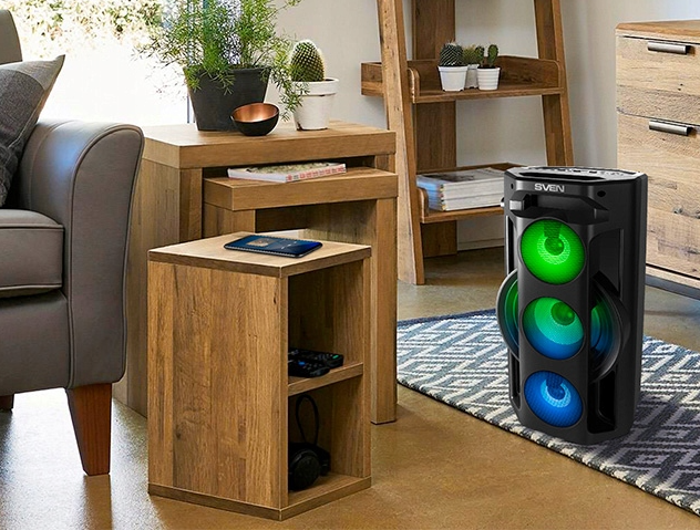 Акустична система Sven PS-680 BLACK-65 Вт. Bluetooth &ndash; акумулятор 4400 мA SVEN PS-680 фото