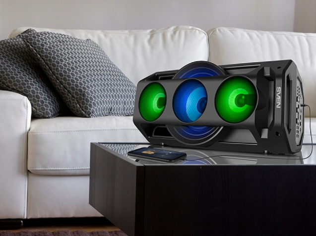 Акустична система Sven PS-680 BLACK-65 Вт. Bluetooth &ndash; акумулятор 4400 мA SVEN PS-680 фото