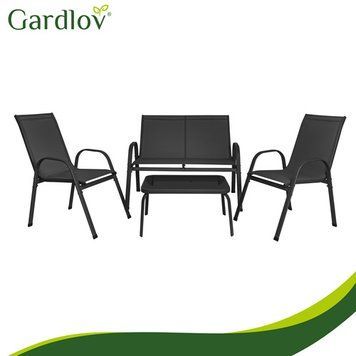 Комплект меблів для балкону - диван + 2 крісла + стіл  Gardlov 27601 фото