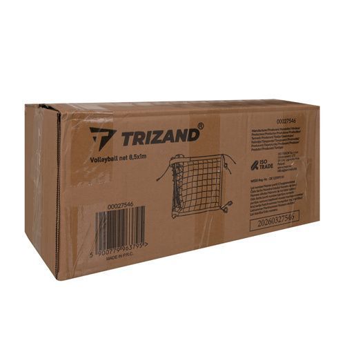 Волейбольная сетка 8,5x1 м + сумка Trizand 27546 фото