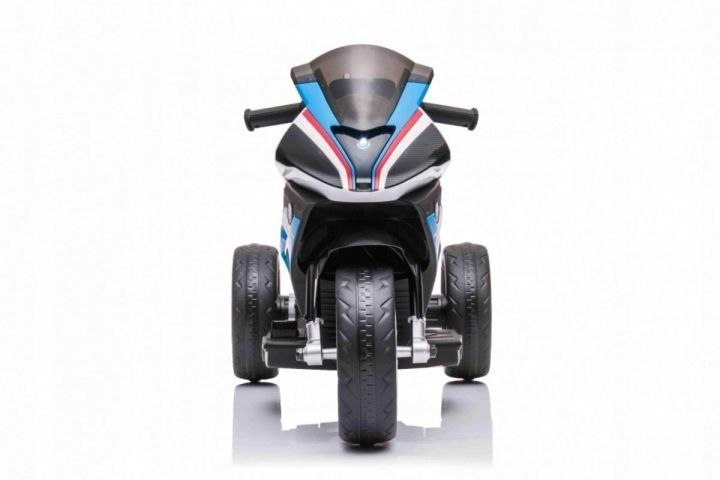Дитячий акумуляторний мотоцикл BMW HP4 синього кольору 5008 фото