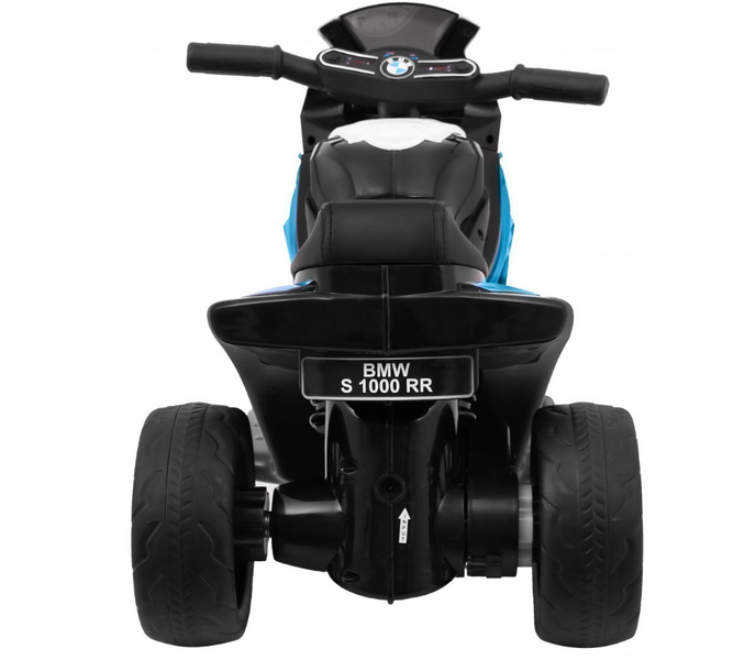 Дитячий мотоцикл BMW S1000 RR на акумуляторі, синій, 3 колеса, світлодіодне підсвічування. JT5188 фото