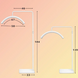 Косметическая лампа дуговая Crescent Pro LED, косметическая лампа-полумесяц 40 Вт ZD195 ZD195 фото 4
