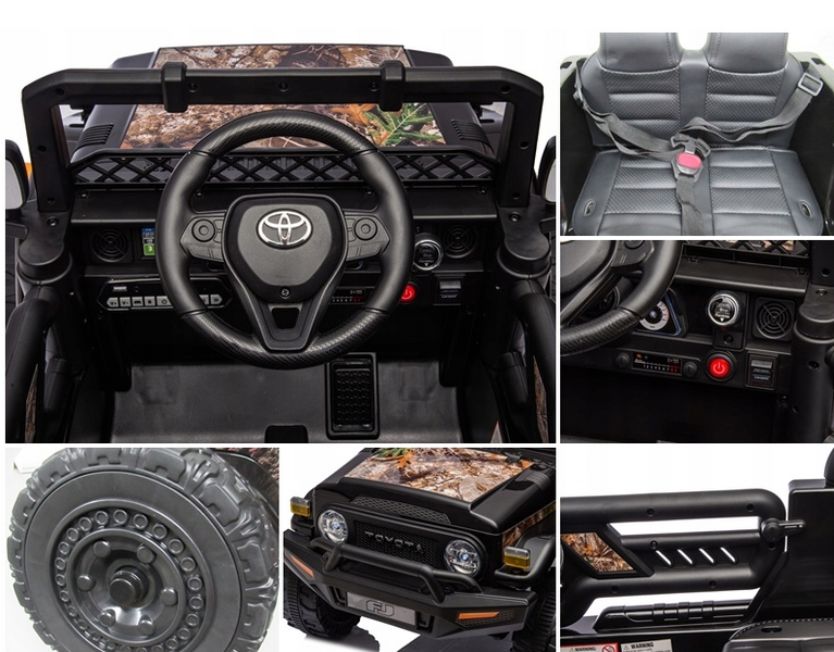 Дитячий акумуляторний автомобіль Toyota FJ CRUISER 4x4 Toyota FJ CRUISER фото