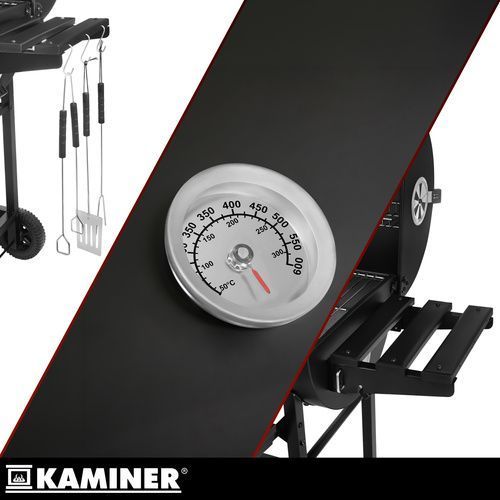 Садовый угольный гриль 108х67х96см Kaminer 27315 фото