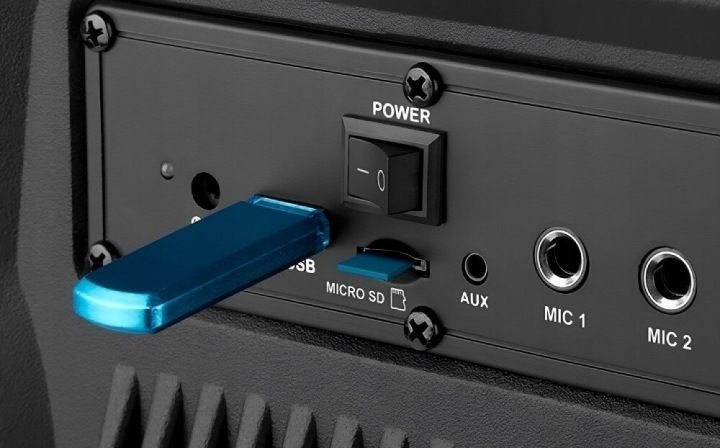 Акустична система, аудіо колонка Sven PS-730 BLACK - 100 Вт. Bluetooth - aккумулятор 4400 мA. PS-730 фото