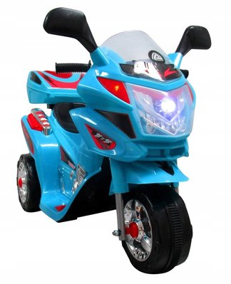 Дитячий мотоцикл на акумуляторі M6 Синій M6 518 518 фото