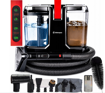 Миючий пилосос-пароочисник Lehmann SteamWash 1800 Вт 3в1 SteamWash фото