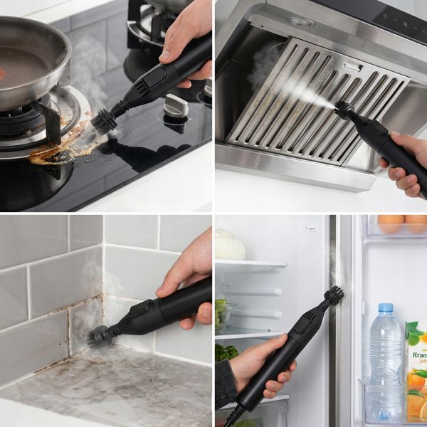 Миючий пилосос-пароочисник Lehmann SteamWash 1800 Вт 3в1 SteamWash фото