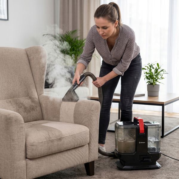 Миючий пилосос-пароочисник Lehmann SteamWash 1800 Вт 3в1 SteamWash фото