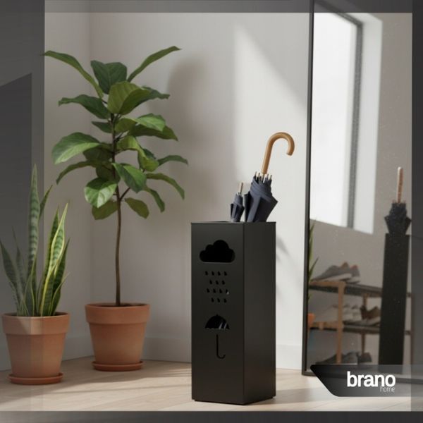 Металлическая подставка для зонта 16,5 x 16,5 x 42 см 2180460 фото